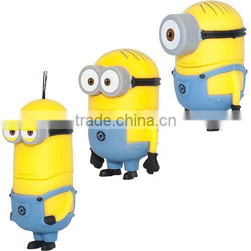 Cartoon usb flash drive PVC bulk 1gb usb flash drives