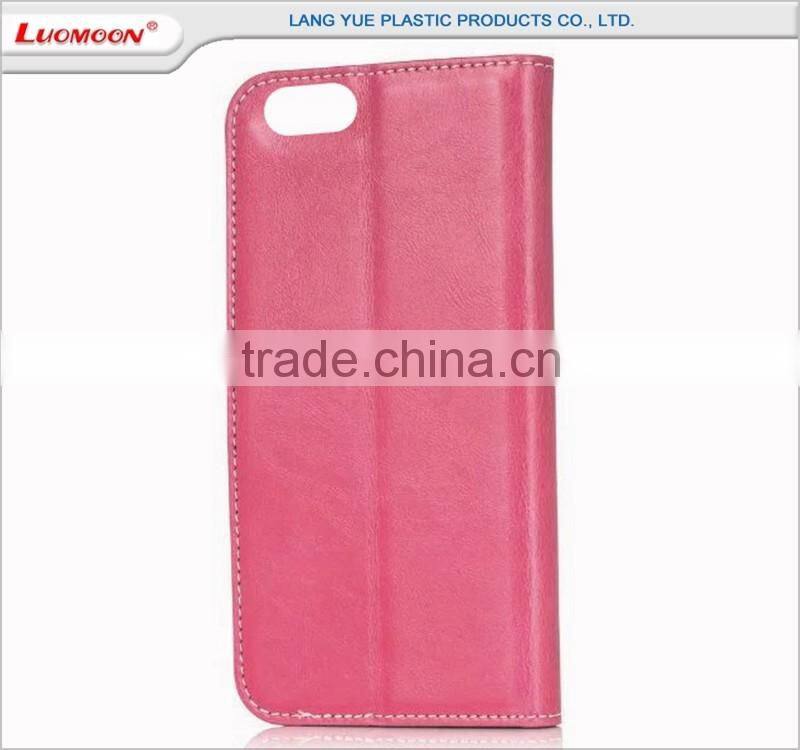 business mobile phone leather case for iphone 5 6 7 s plus