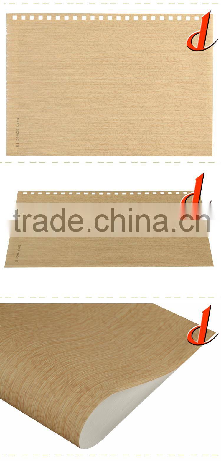 high gloss color plastic coated mdf board pvc film