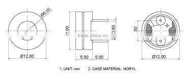 alarm small and cheap magnetic Buzzer(RHOS)