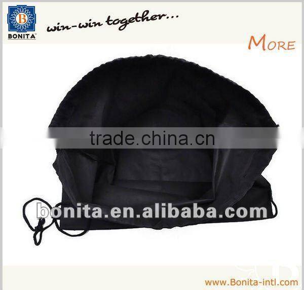 Fashion polyester cheap fabric drawstring shoe bag,dust bags