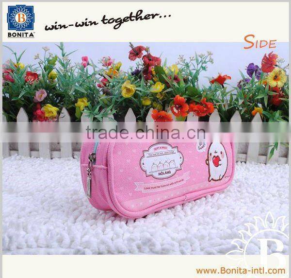 New custom cute pencil bag animal shaped multifunction kid's pencil case