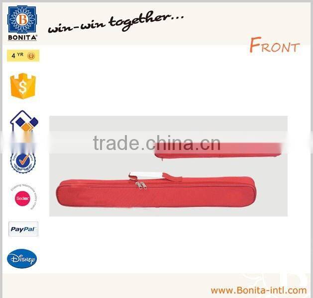 2016 Best selling customized flute bag ,colorful high quality flute bag