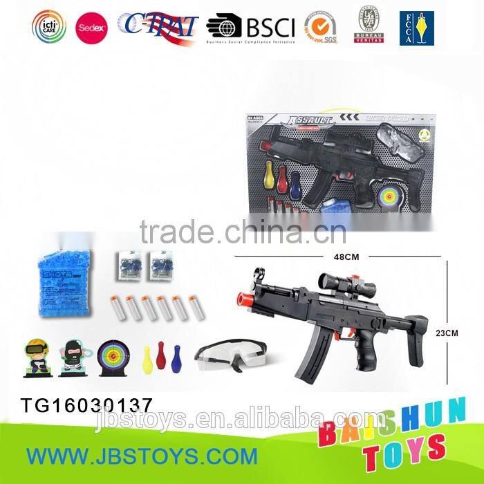 Hot selling electronic crystal water bullet gun toy for children TG16030136