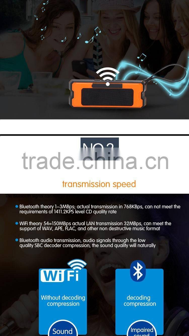 Top quality Stereo WiFi speaker