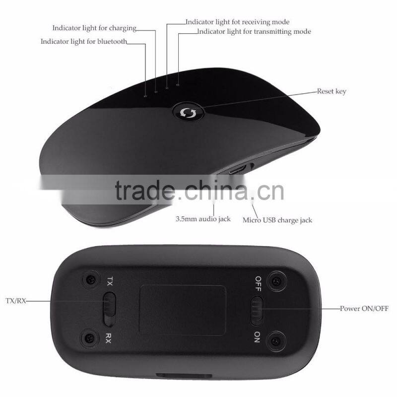 ZF370 2016 new product multi point multifunctional bluetooh receiver+transmitter 2 in 1
