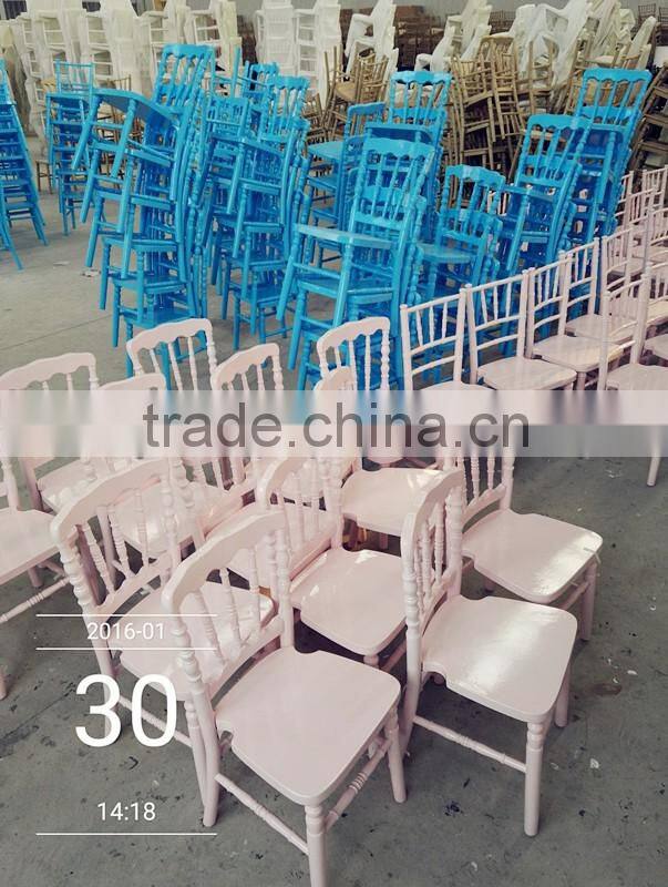 Light Pink Wooden Children Chivary Chair