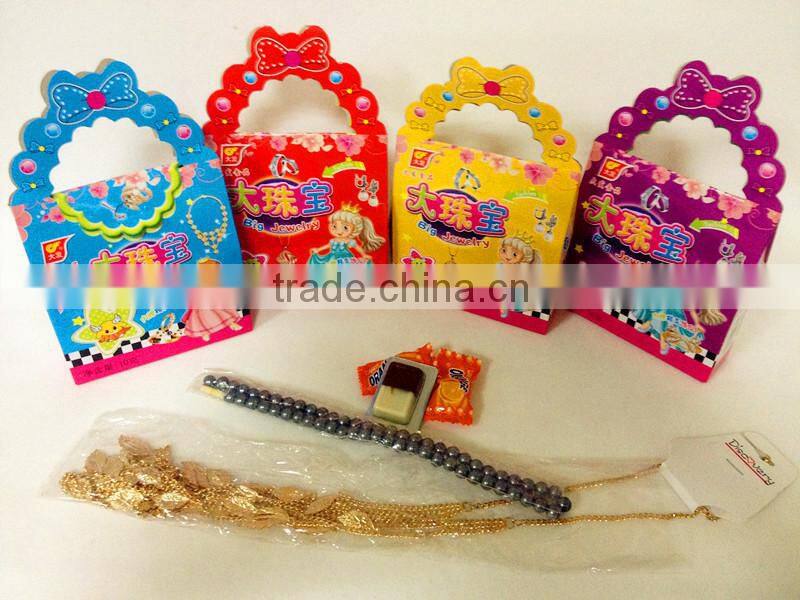Jewelry box candy toy