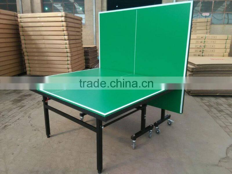 Facilities equipment table tennis OEM Green color top TT Table