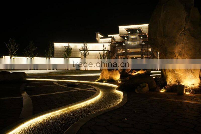 3 year warranty outdoor IP67 stainless steel toughened glass cover led brick wall light