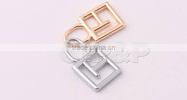 Good polish and plating zipper puller for bag and garment