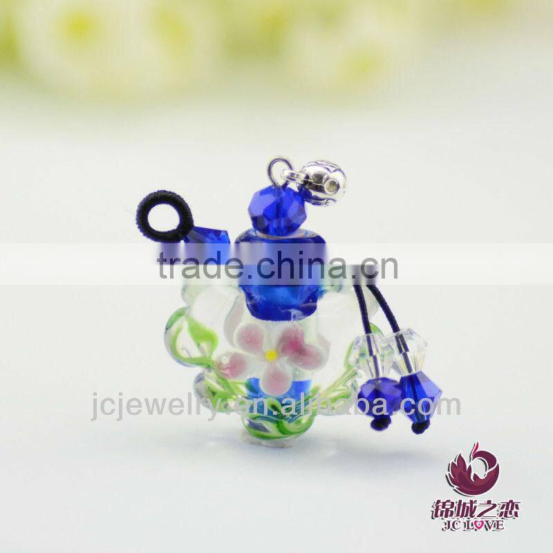 murano glass Bottle wish jewelry Pendant ego necklace