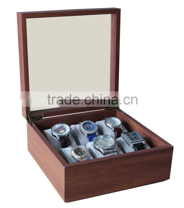 Square wholesale cheap watch box with good quality