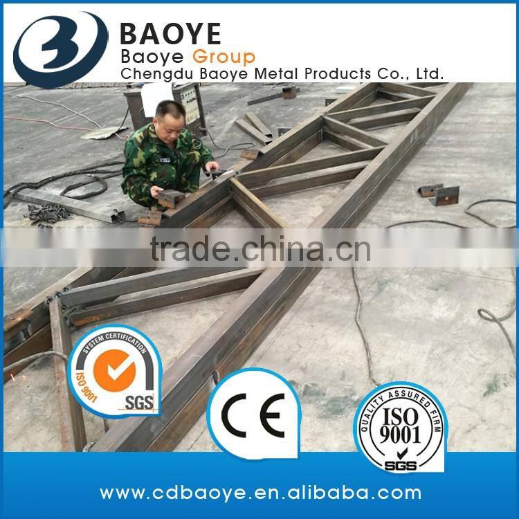 China manufacturer of steel section light steel frame