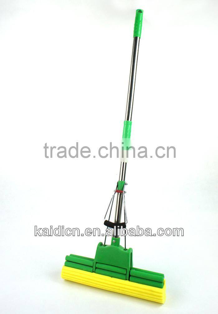 Best selling stainless steel handle double roller magic PVA mop