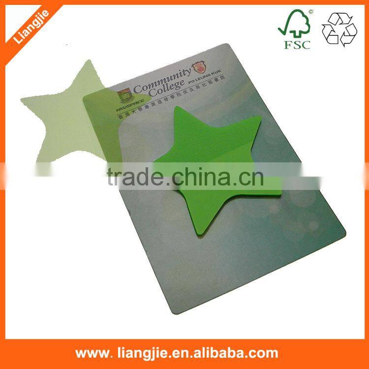 arrow plastic sticky note,transparent writing sticky pad