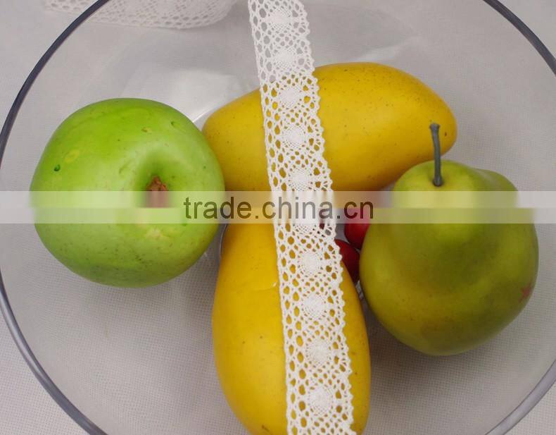 2016 african guipure Cotton ribbon trim crochet accessories lace 150204