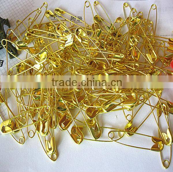 Fashion Design Decorative Brass Safety Pin