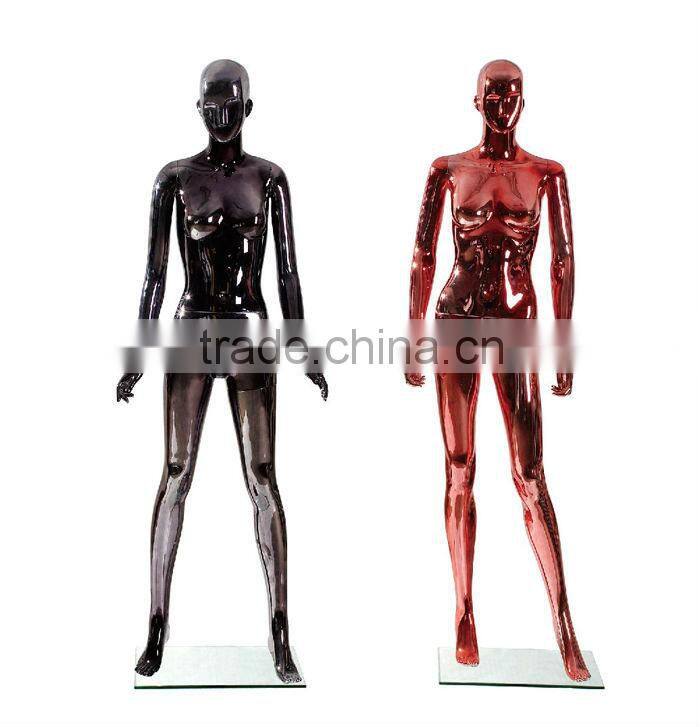 colourful chrome fashion and sexy plastic mannequin on sale