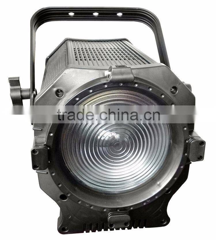 400Watt 3200K 5600K Ra 95 Electronical Zoom DMX Dimmer Sound Active Barn Door 400W COB LED Fresnel Studio TV Film SpotLight