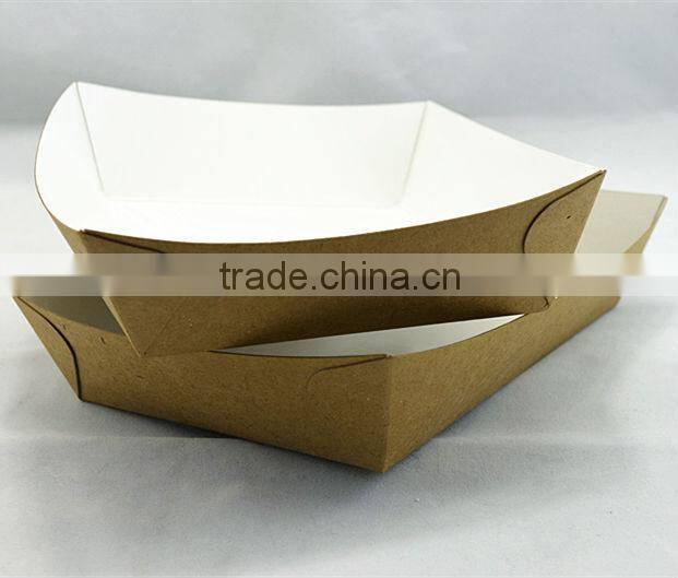 eco-friendly hamburger paper tray