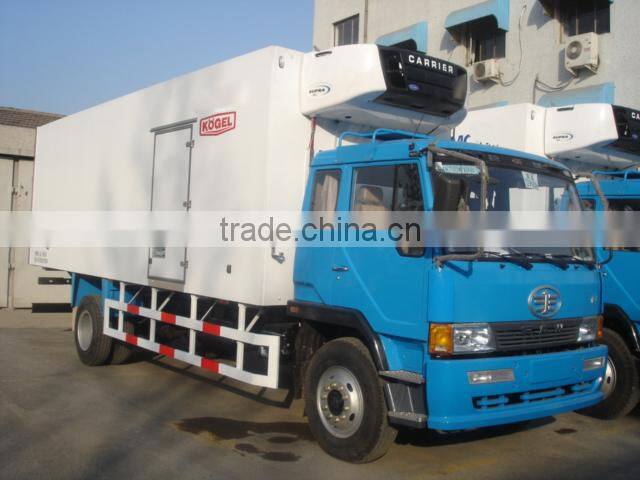 JIEFANG refrigerator freezer truck in dubai