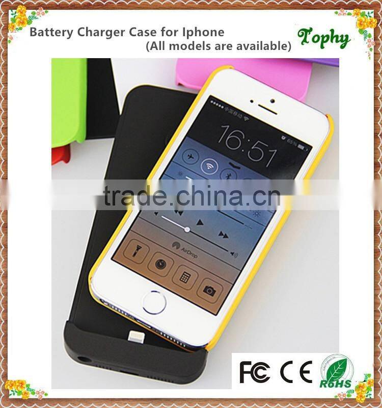 External Battery Backup Power Bank Charger Case Cover for iphone 5C 5S Charger