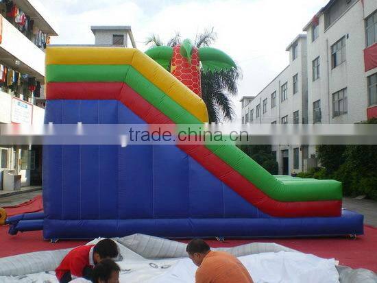 2016 double slide/cheap inflatable slides