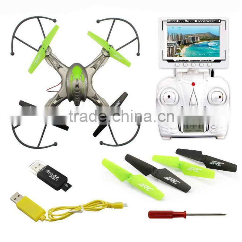RC Helicopter H9D FPV Real Time Drone 2.4G 4CH 6 Axis RC Quadcopter with 2MP Camera