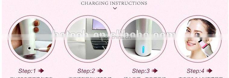 Ultrasonic high frequency vibration and mild heating Scrubber Cleaner