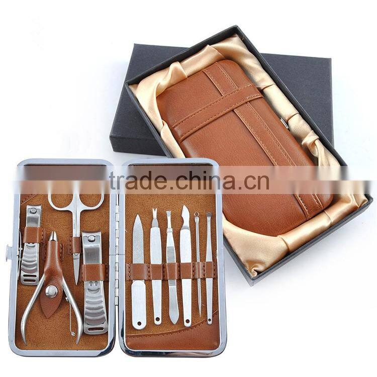 Bonvatt 11 pcs jewel case makeup kit set / manicure set in case