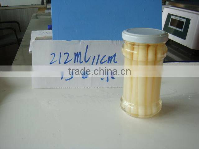 212ml/370ml/720ml Canned White Asparagus in jar with Price