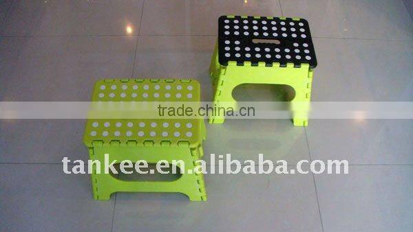 Folding Step Stool Garden Seat Portable Handle Carry
