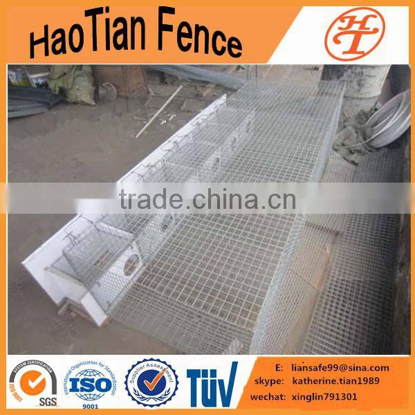 hot dipped galvanized welded mesh panels iron mink cage Animal Cage Mink Cage