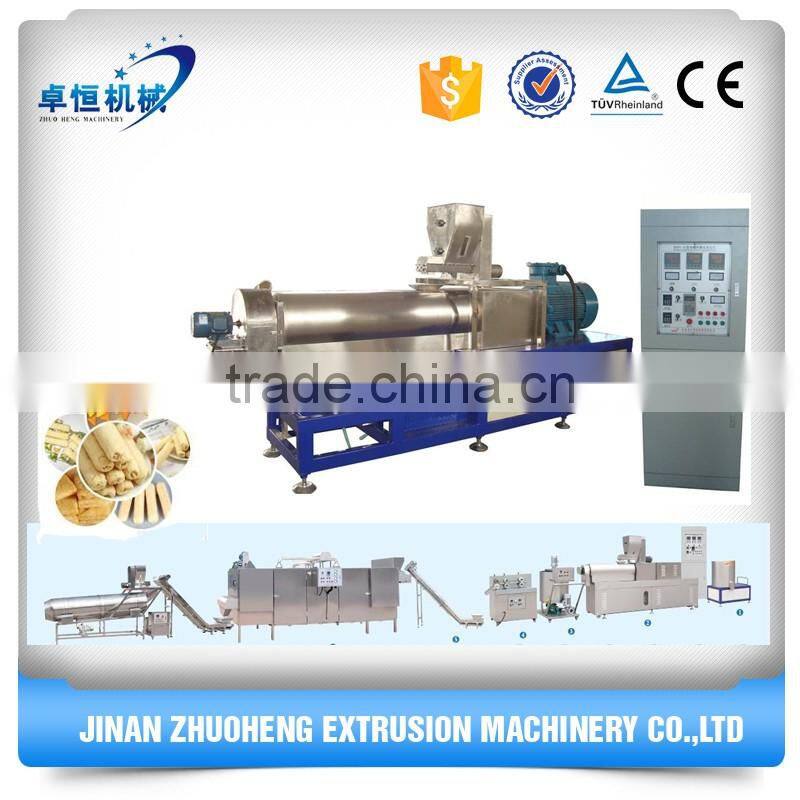 Full Automatic Extruded Jam Center Snack Food Making Machine