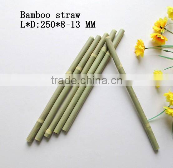 Natiral bamboo drinking straws