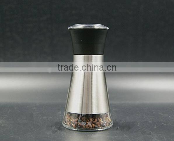 glass spice burnisher tools with stainless steel cover