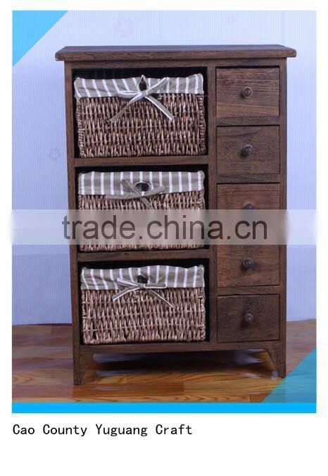 wooden jewelry cabinet, make up storage cabinet, living room furniture