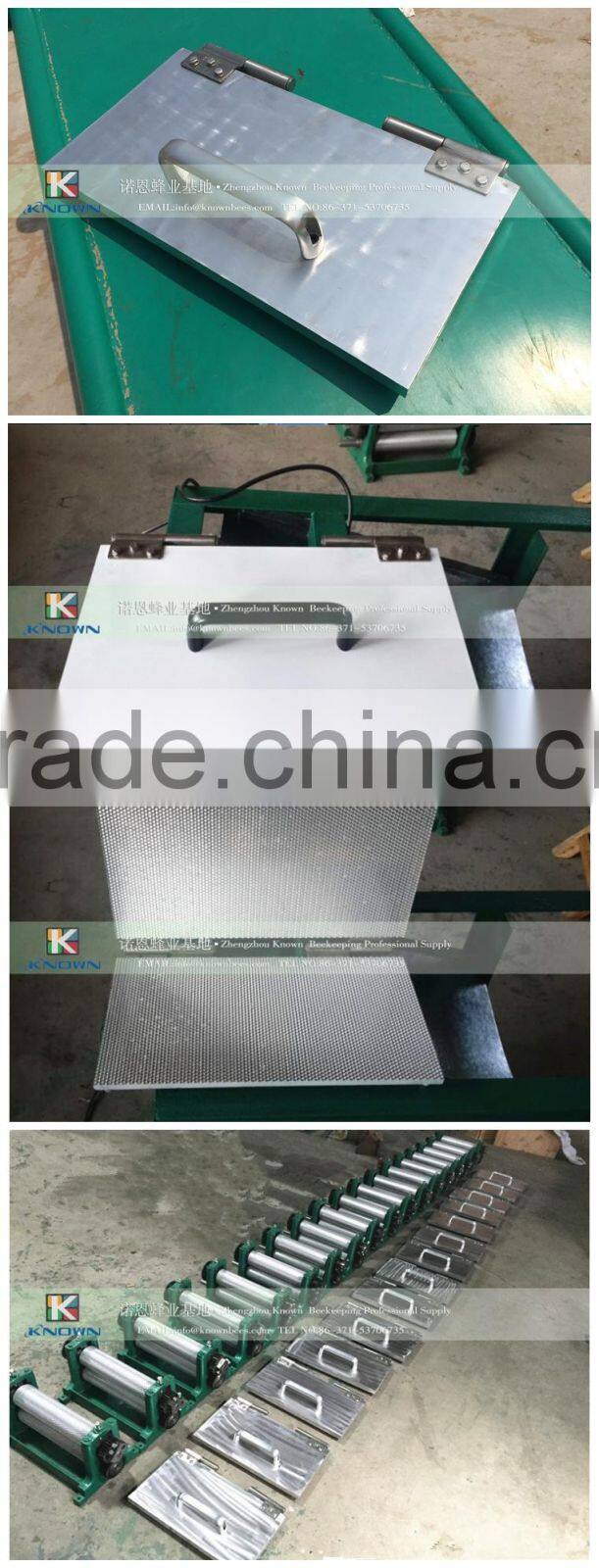 laptop type beeswax foundation press machine easily making