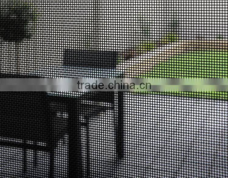 powder coated black ss316 security mesh for window and door screen