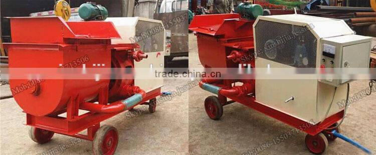 2015 New design high speed mortar spray machine