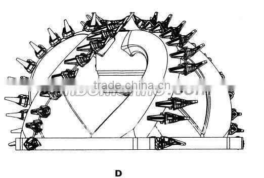 CSD Dig Rock Cutter Head