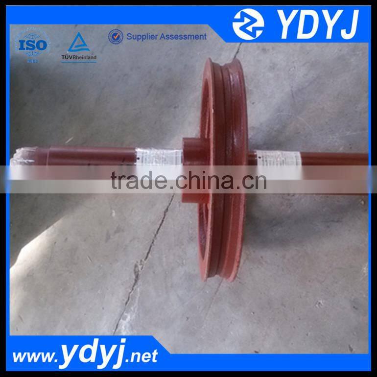 Cheap wholesale wheel shaft of bulk material conveyors