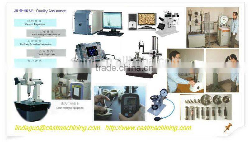 ISO9001 OEM Casting Parts Quality Investment Casting Foundry