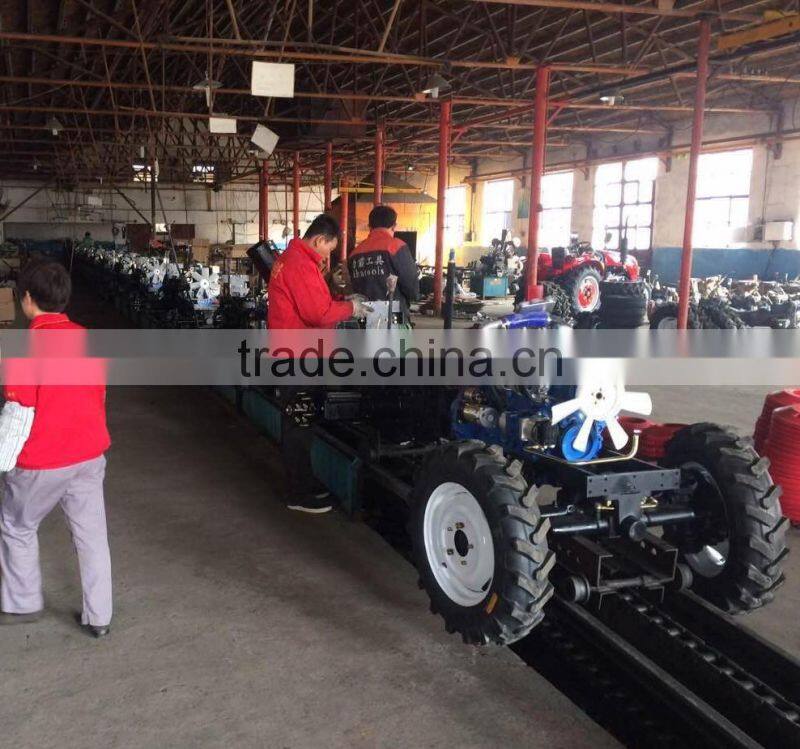 540 and 720 PTO Speed Diesel Engine 4WD 55HP tractor with stronger hydraulic system made in China