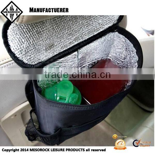 Heat-preservation car backseat organizer multi-pocket travel storage bag car seat organizer