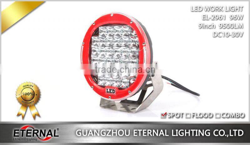 60W work light driving lamp round for 4x4 Jeep offroad hummer SUV ATV bumper high power led driving light spot lamp