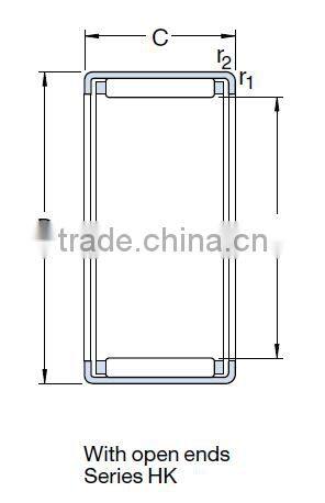 Needle Roller Bearing HK1412 with High Precision