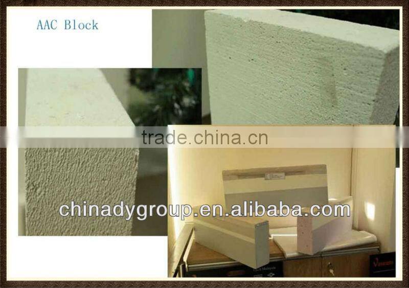 Aerated Autoclave bricks machine iso high quality aac plant Flyash Brick Machine