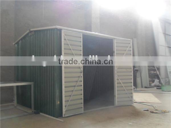garden storage shed China/metal garden storage shed